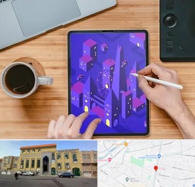 آموزشگاه نقاشی دیجیتال در زنبیل آباد قم