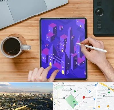 آموزشگاه نقاشی دیجیتال در هنگام
