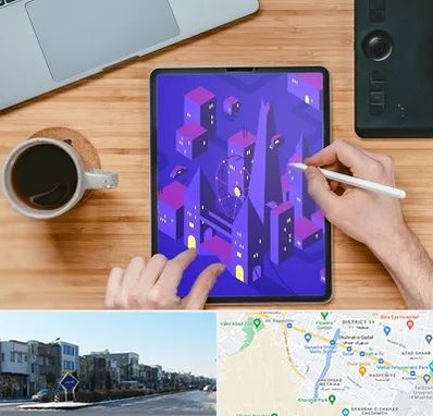 آموزشگاه نقاشی دیجیتال در شریعتی مشهد