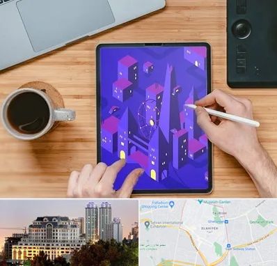 آموزشگاه نقاشی دیجیتال در فرشته 
