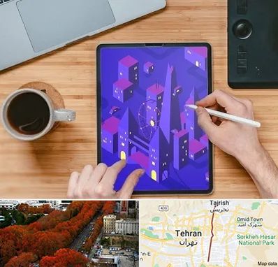 آموزشگاه نقاشی دیجیتال در ولیعصر