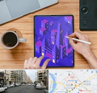 آموزشگاه نقاشی دیجیتال در زیتون کارمندی اهواز