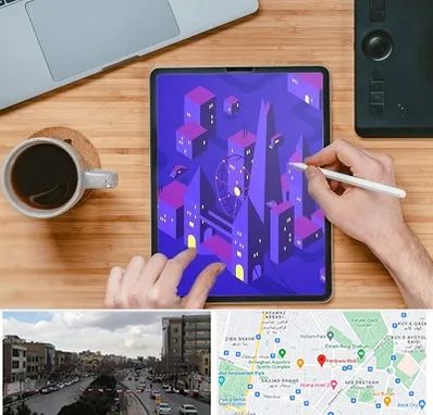 آموزشگاه نقاشی دیجیتال در بلوار فردوسی مشهد