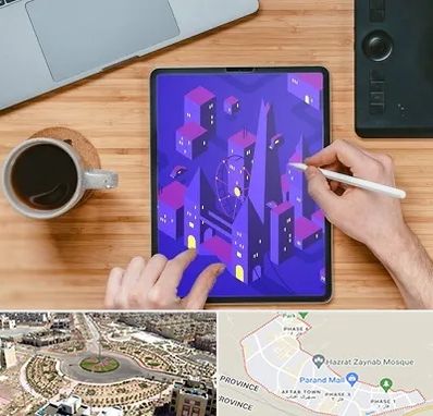 آموزشگاه نقاشی دیجیتال در پرند