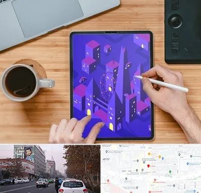 آموزشگاه نقاشی دیجیتال در کارگر شمالی