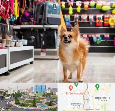 فروشگاه لوازم سگ در ونک 