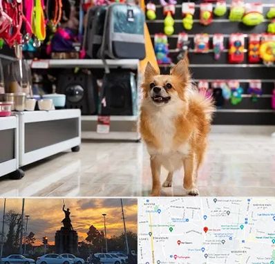 فروشگاه لوازم سگ در میدان حر