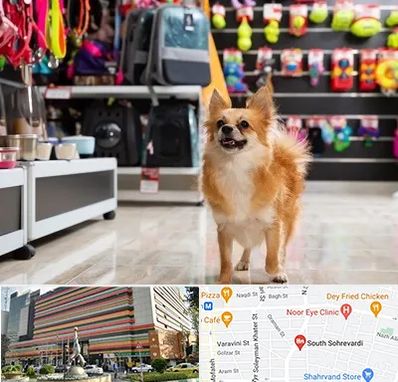 فروشگاه لوازم سگ در سهروردی