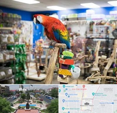 فروشگاه لوازم پرندگان در بهارستان 