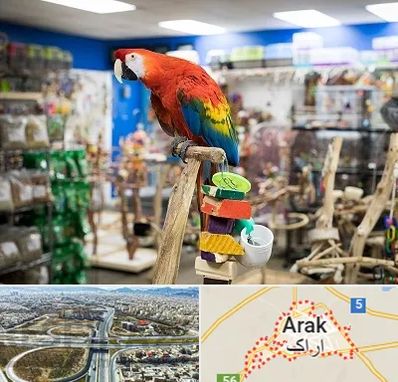 فروشگاه لوازم پرندگان در اراک