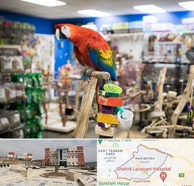 فروشگاه لوازم پرندگان در حکیمیه