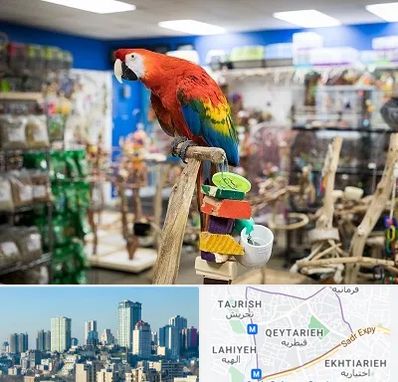 فروشگاه لوازم پرندگان در قیطریه 