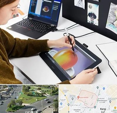 آموزشگاه کورل دراو در شاهین ویلا کرج