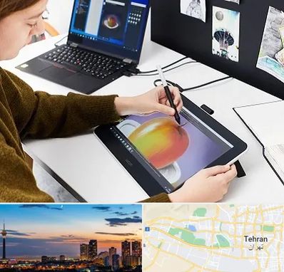 آموزشگاه کورل دراو در غرب تهران 