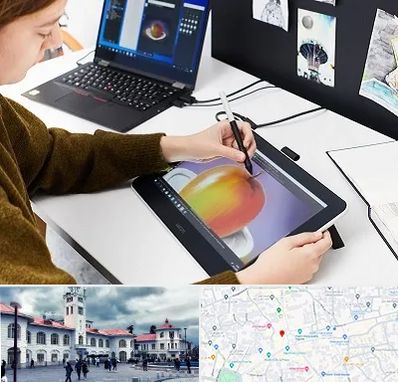 آموزشگاه کورل دراو در میدان شهرداری رشت