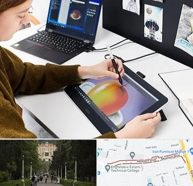 آموزشگاه کورل دراو در بلوار معلم رشت