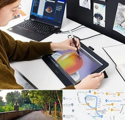 آموزشگاه کورل دراو در بلوار گیلان رشت