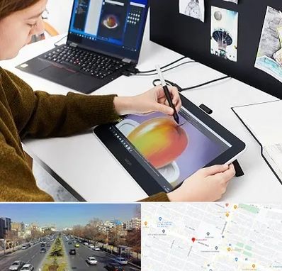 آموزشگاه کورل دراو در بلوار معلم مشهد