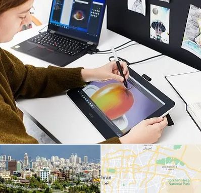 آموزشگاه کورل دراو در شرق تهران 