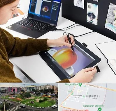 آموزشگاه کورل دراو در تهرانسر 