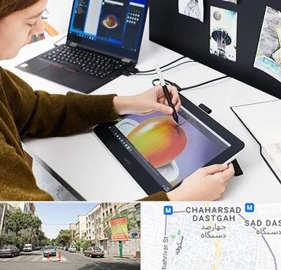 آموزشگاه کورل دراو در چهارصد دستگاه