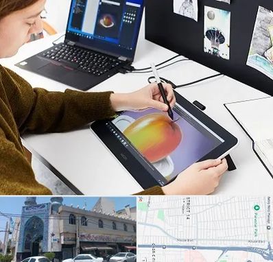 آموزشگاه کورل دراو در بلوار ابوذر