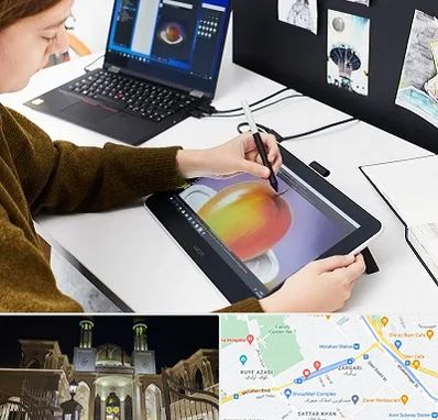 آموزشگاه کورل دراو در زرگری شیراز