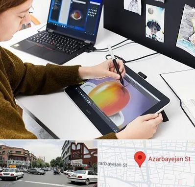 آموزشگاه کورل دراو در خیابان آذربایجان