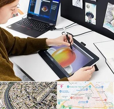 آموزشگاه کورل دراو در شهرک غرب مشهد