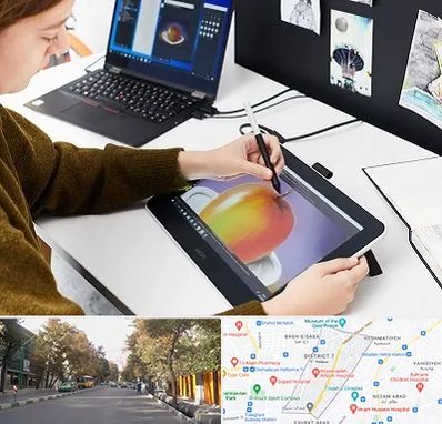 آموزشگاه کورل دراو در شریعتی