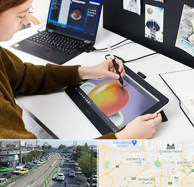 آموزشگاه کورل دراو در جنوب تهران