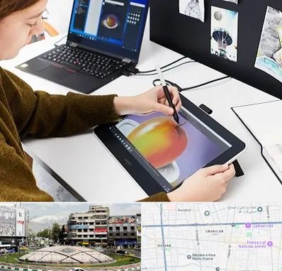 آموزشگاه کورل دراو در مرکز تهران