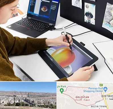 آموزشگاه کورل دراو در شهرک گلستان شیراز