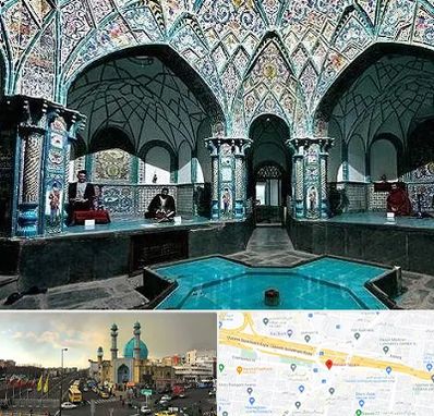 گرمابه ایرانی و سنتی در رسالت