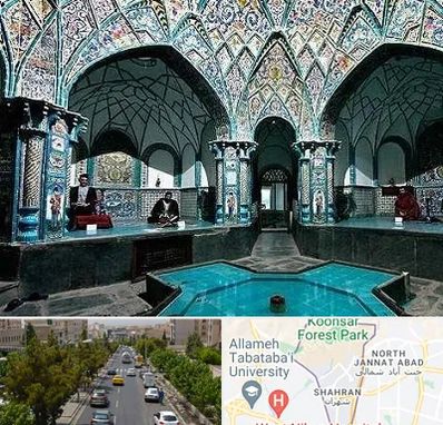 گرمابه ایرانی و سنتی در شهران 