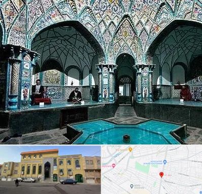 گرمابه ایرانی و سنتی در زنبیل آباد قم