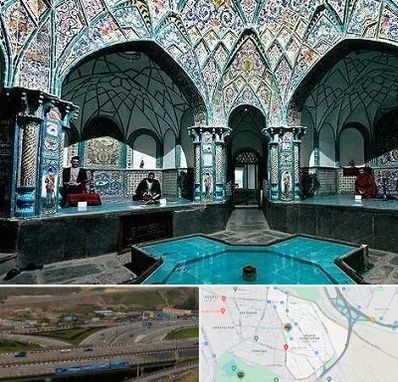 گرمابه ایرانی و سنتی در یاغچیان تبریز