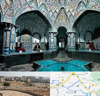 گرمابه ایرانی و سنتی در کوی وحدت شیراز