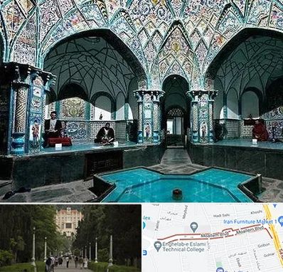 گرمابه ایرانی و سنتی در بلوار معلم رشت