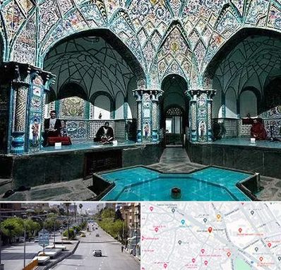 گرمابه ایرانی و سنتی در خیابان زند شیراز