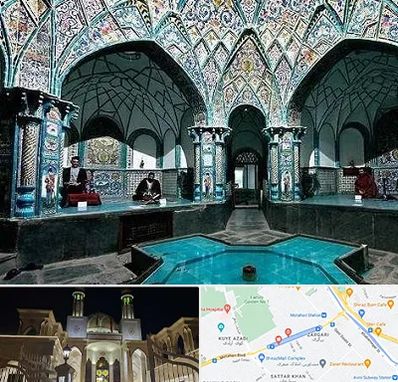 گرمابه ایرانی و سنتی در زرگری شیراز