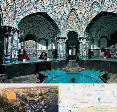 گرمابه ایرانی و سنتی در تهرانپارس 