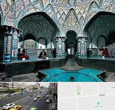 گرمابه ایرانی و سنتی در خیابان دامپزشکی