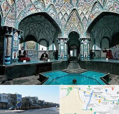 گرمابه ایرانی و سنتی در شریعتی مشهد