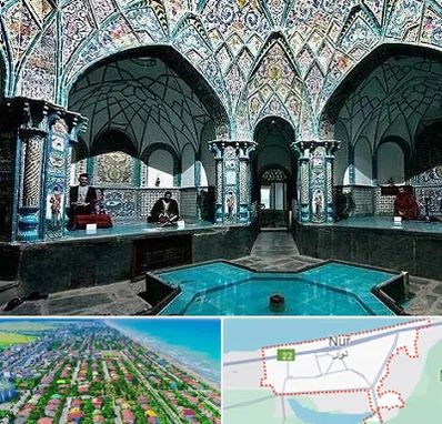 گرمابه ایرانی و سنتی در نور