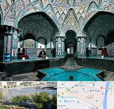 گرمابه ایرانی و سنتی در گلستان اهواز