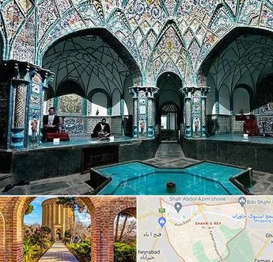 گرمابه ایرانی و سنتی در شهر ری