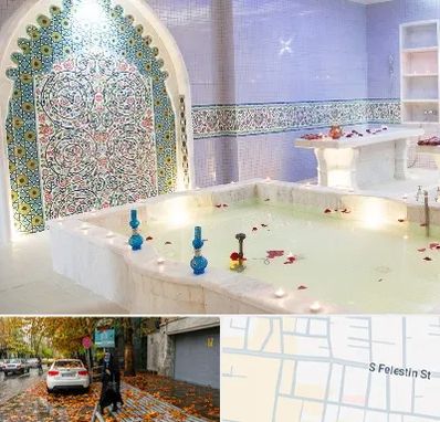 حمام ایرانی و سنتی در خیابان فلسطین