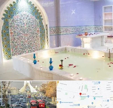 حمام ایرانی و سنتی در خیابان آزادی