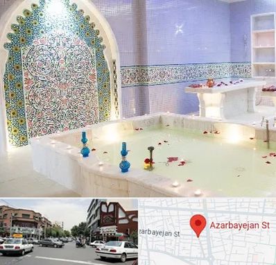 حمام ایرانی و سنتی در خیابان آذربایجان
